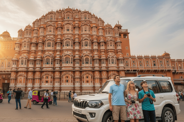 Jaipur: Full Day Sightseeing Tour by Car with Guide