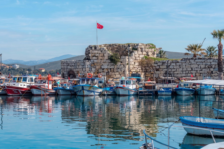 Izmir: Boat Trip with Private Lounge, BBQ: Urla Sigacik Bays Private Lounge Self Arrival