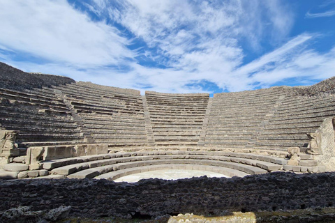 De Nápoles: Viagem de 1 dia a Pompeia e ao Monte Vesúvio com almoço