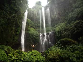 Bali: Sekumpul and Aling Aling Waterfall Tour with Lunch