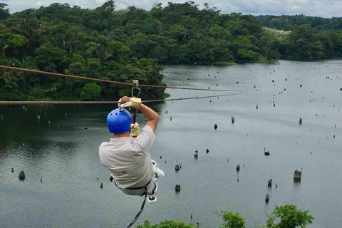 Panama: Affeninsel und Gamboa Regenwald Zipline Tour