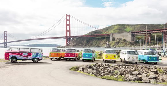 San Francisco: Stadtführung in Kleingruppen mit einem alten VW-Bus
