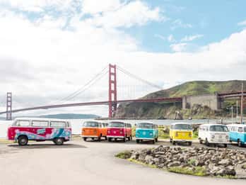 San Francisco: Tour de la ciudad para grupos pequeños en autobús VW de época