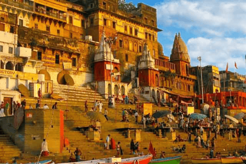 Zonsopgang in Varanasi Een boottocht en Ganga ceremonie