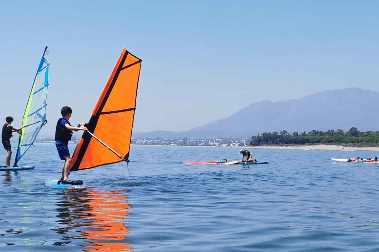 Mariehamn, Åland: Beginner Class Dynamic Windsurfing
