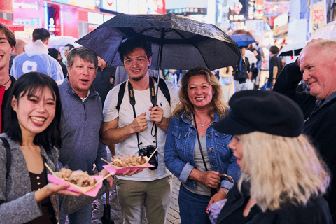 جولة طعام في أوساكا - ١٢ طبقًا و٣ مشروبات