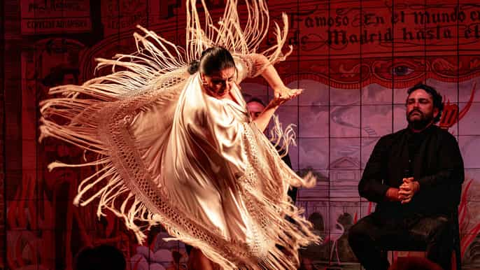 Madrid: Auténtico Espectáculo Flamenco en Flamenco de Leones