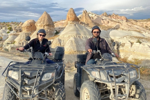 Cappadocia: Sunrise and Sunset Tours by ATV Cappadocia: Landscape & Local History Guided ATV Trail Tour