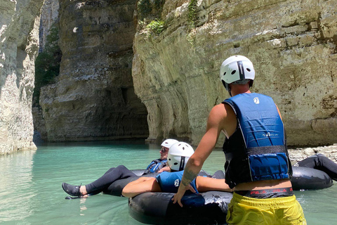 From Berat: Osumi Canyon Adventure & Picnic Lunch From Berat: Osumi Canyon Tubing Experience & Picnic