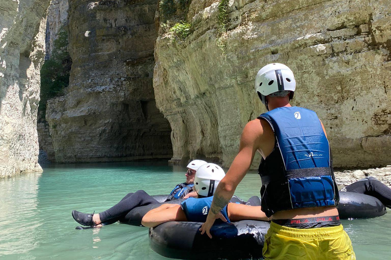 From Berat: Osumi Canyon Adventure & Picnic Lunch From Berat: Osumi Canyon Tubing Experience & Picnic