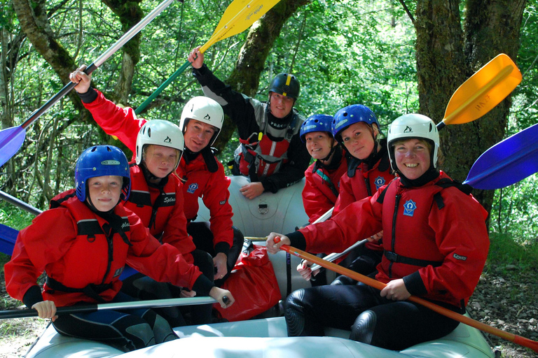 Fort William: rafting na białej wodzie na rzece Garry