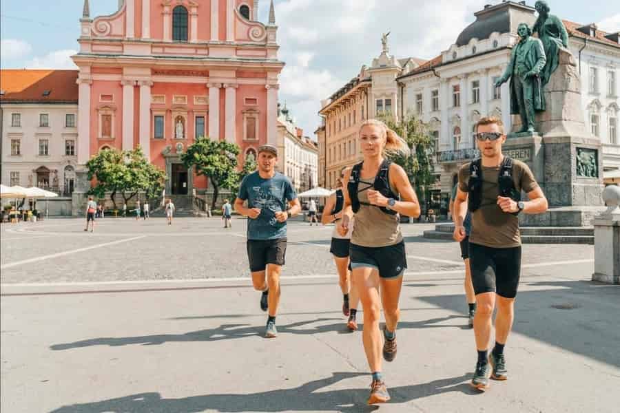 Ljubljana: Morgendlicher Lauf in kleiner Gruppe mit Guide von Sigismundi. Foto: GetYourGuide