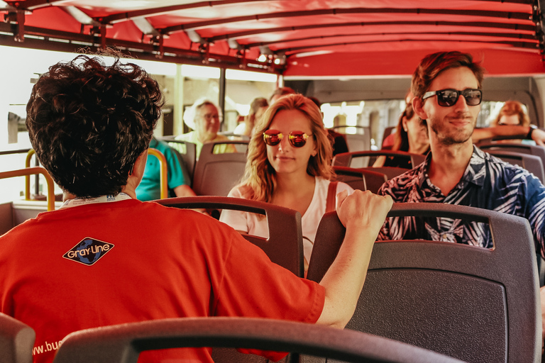 Buenos Aires: Hop-on-hop-off-bustour door de stad