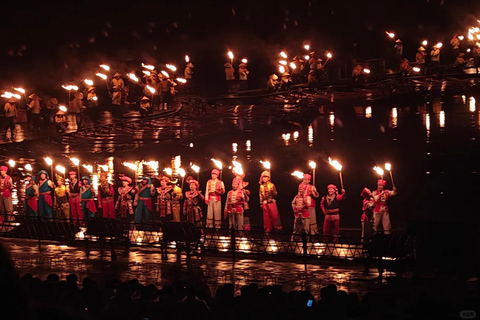 Yangshuo: Impression Liu Sanjie Show Ticket B2 Seat + Hotel Transfer