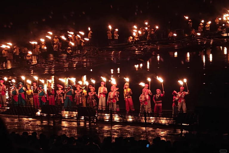 Yangshuo: Impression Liu Sanjie Show Ticket B2 Seat + Hotel Transfer