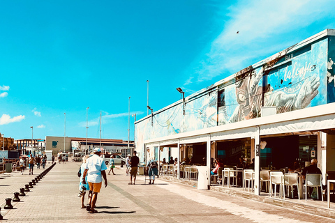 كوراليجو: جولة سيرًا على الأقدام مع مشروب على السطح عند غروب الشمس