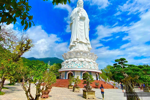 Da Nang/Hoi An: Golden Bridge, Lady Buddha & Marble Mountain Private Group Tour with Licensed English-Speaking Guide