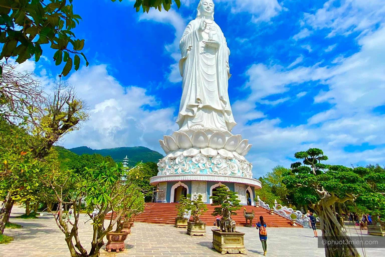 Da Nang/Hoi An: Golden Bridge, Lady Buddha & Marble Mountain Private Group Tour with Licensed English-Speaking Guide