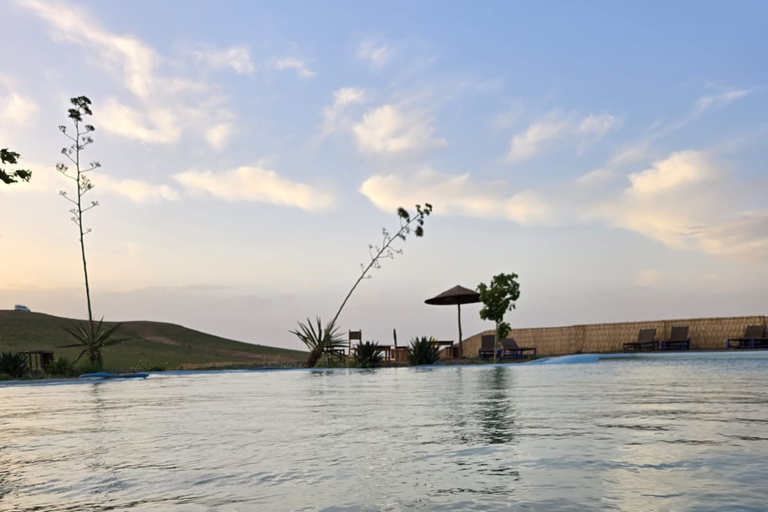 Marrakech: Agafay Desert Lunch Pool, Quad Biking, Camel Ride