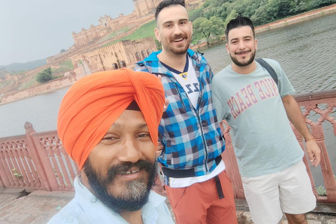 From Delhi: Private Full-Day Royal Jaipur City Tour by Car Private Tour with Car, Driver and Tour Guide Only