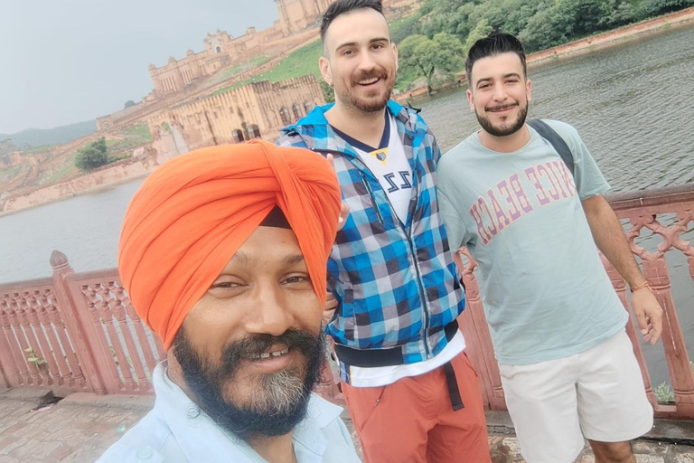 From Delhi: Private Full-Day Royal Jaipur City Tour by Car Private Tour with Car, Driver and Tour Guide Only