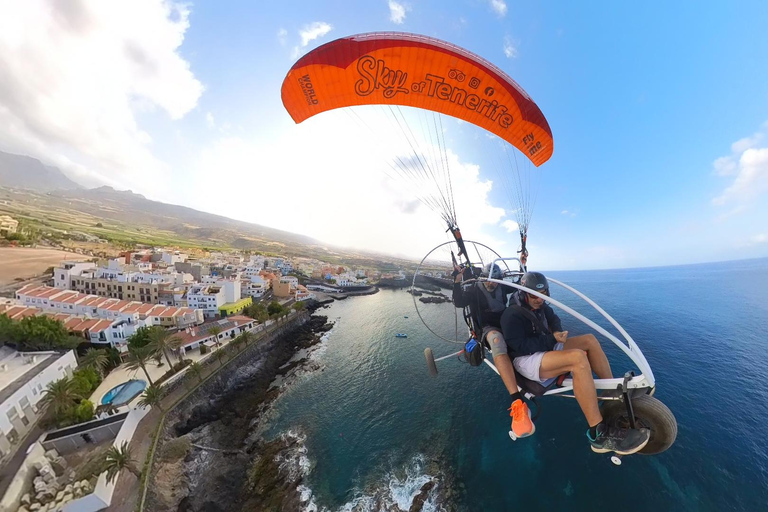 Adeje: Paratrike Flying Tour med upphämtning på hotell och foton