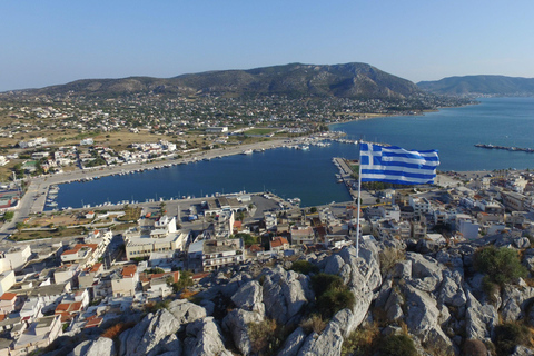 From Athens: Salamina Island Tour – Naval Battle & Swimming. From Athens: Salamina Island Escape – History & Swimming.