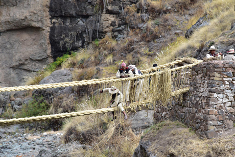 Cusco: Escursione di un giorno al Ponte Inca di Qeswachaka e alle 4 laguneCusco: Escursione di un giorno al ponte Inca di Qeswachaka e alle 4 lagune