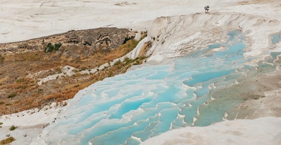 From Antalya/Kemer: Pamukkale and Hierapolis Tour with Lunch