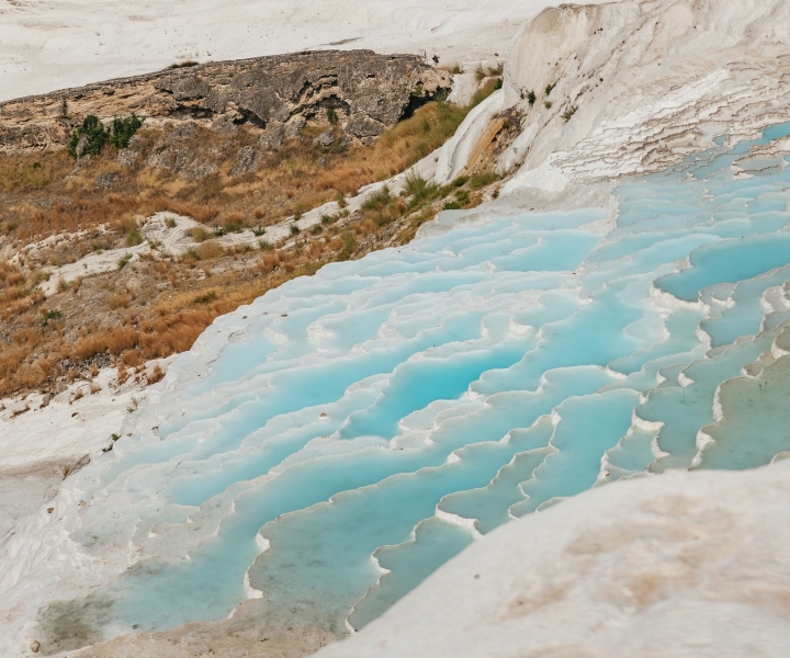 From Antalya/Kemer: Pamukkale and Hierapolis Tour with Lunch