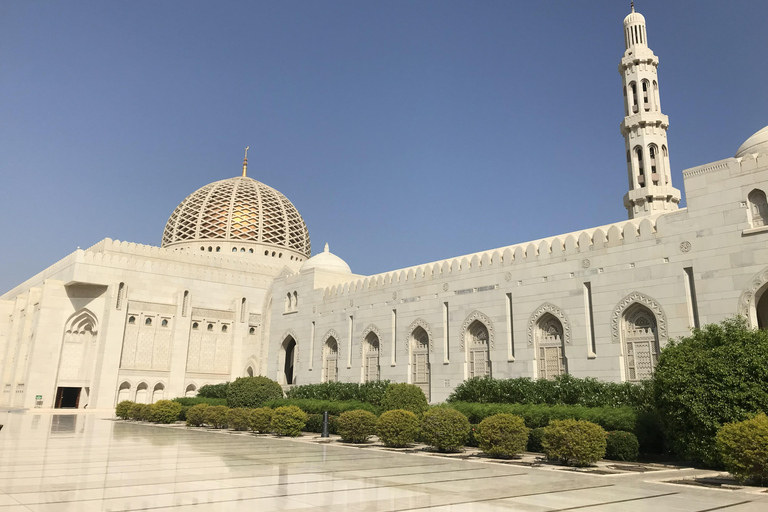 From Muscat: Wahiba Sands, Grand Mosque, and Amouage Factory (Group) Muscat: Wahiba Sands, Mosque, Amouage Factory