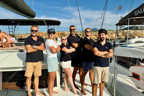 From Panormo: Sunset Cruise with Snacks and Drinks Sunset Cruise without Transfer