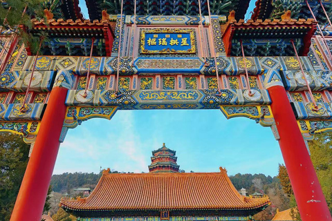Beijing: Summer Palace: Royal Garden Entrance Ticket Beijing Summer Palace Combo Ticket: Hall, Pagoda & Gardens