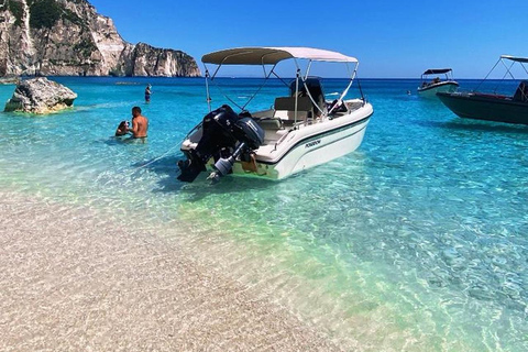 Zakynthos: Private Speedboat Rental with Optional Captain