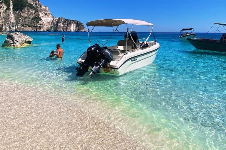 Zakynthos: Private Speedboat Rental with Optional Captain