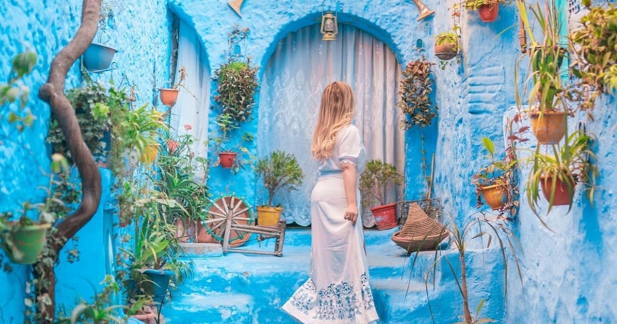 Entdecke das magische blaue Chefchaouen auf einer privaten Tour ab Fes