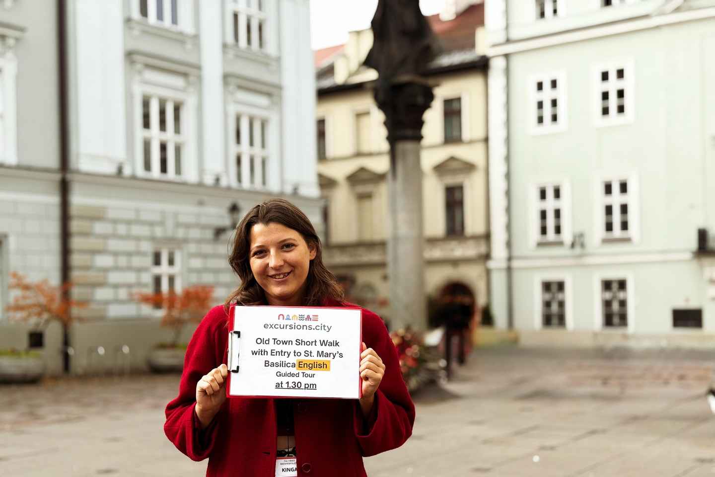 Krakow: Old Town short walk with St. Mary's Basilica visit