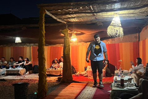 Marrakesh: Desert Sunset with Dinner and Show Marrakesh: Desert Sunset Camel ride with Dinner and Show