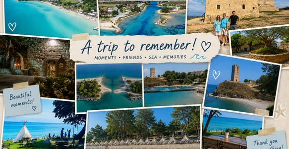 Thessaloniki: Private Kassandra Beach Day Trip