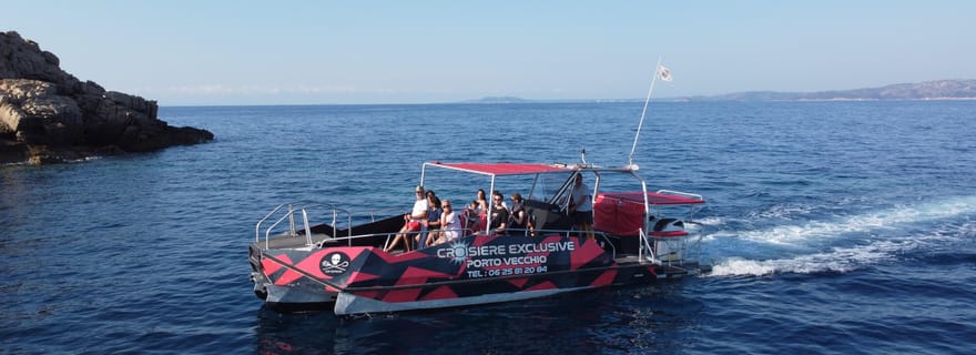 Demi-journée : après-midi détente vers les îles Lavezzi et Cavallo