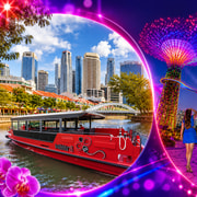 Singapore River Cruise, Spectra & Garden Rhapsody Light Show