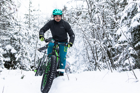Québec City: Guided Fat Bike Tour with Hot Chocolate