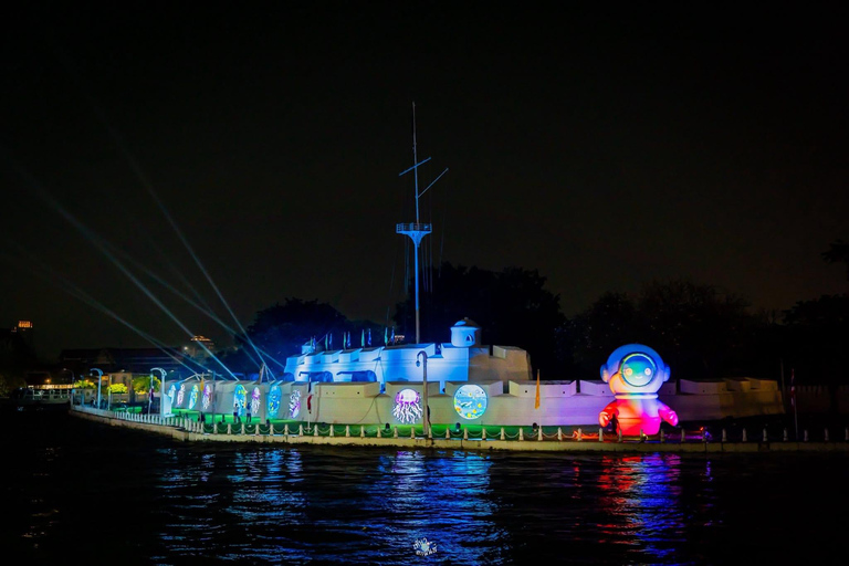 Luxury White Cruise &Premium View &Complimentary Beer & Win White Orchid Dinner on Chao Phraya with Complimentary Beer