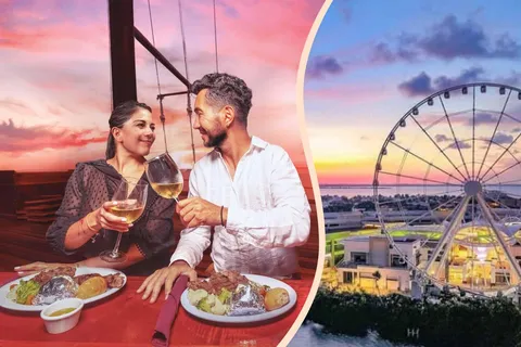 Cancún: Columbus Dinner Cruise and Sky Wheel Pass Go