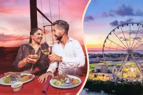Cancún: Columbus Dinner Cruise and Sky Wheel Pass Go