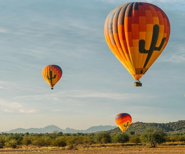 Tucson: Hot Air Balloon Ride with Champagne and Breakfast