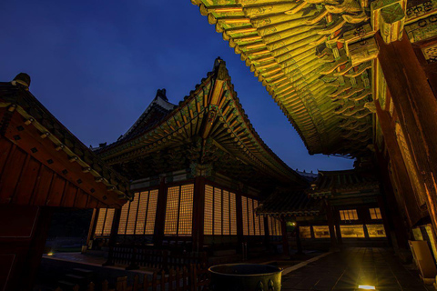 Séoul : Temple de Bongeunsa et visite nocturne gourmande à Gangnam