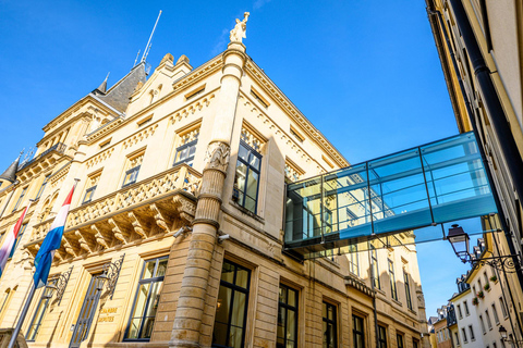 Au départ de Paris : Excursion d&#039;une journée dans la ville de Luxembourg avec guide privé