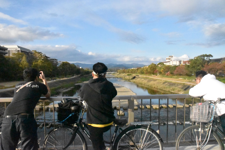 Kyotos versteckte Juwelen und Gion-Bummel mit dem Fahrrad