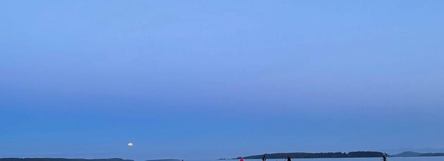 Oak Bay : Expérience de pleine lune en canoë-kayak